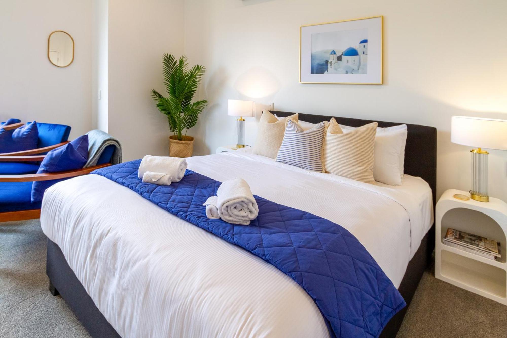 Central Christchurch Santorini Style 1Br Studio Exteriér fotografie