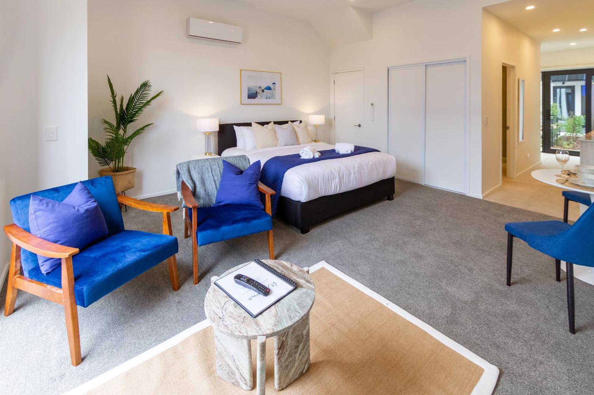 Central Christchurch Santorini Style 1Br Studio Exteriér fotografie